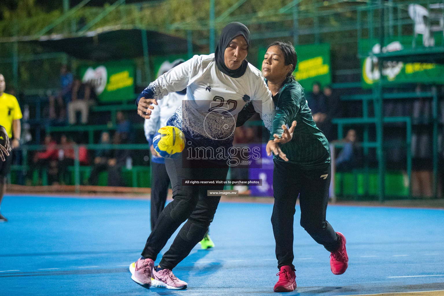 Day 2 of 6th MILO Handball Maldives Championship 2023, held in Handball ground, Male', Maldives on Friday, 21st May 2023 Photos: Nausham Waheed/ Images.mv