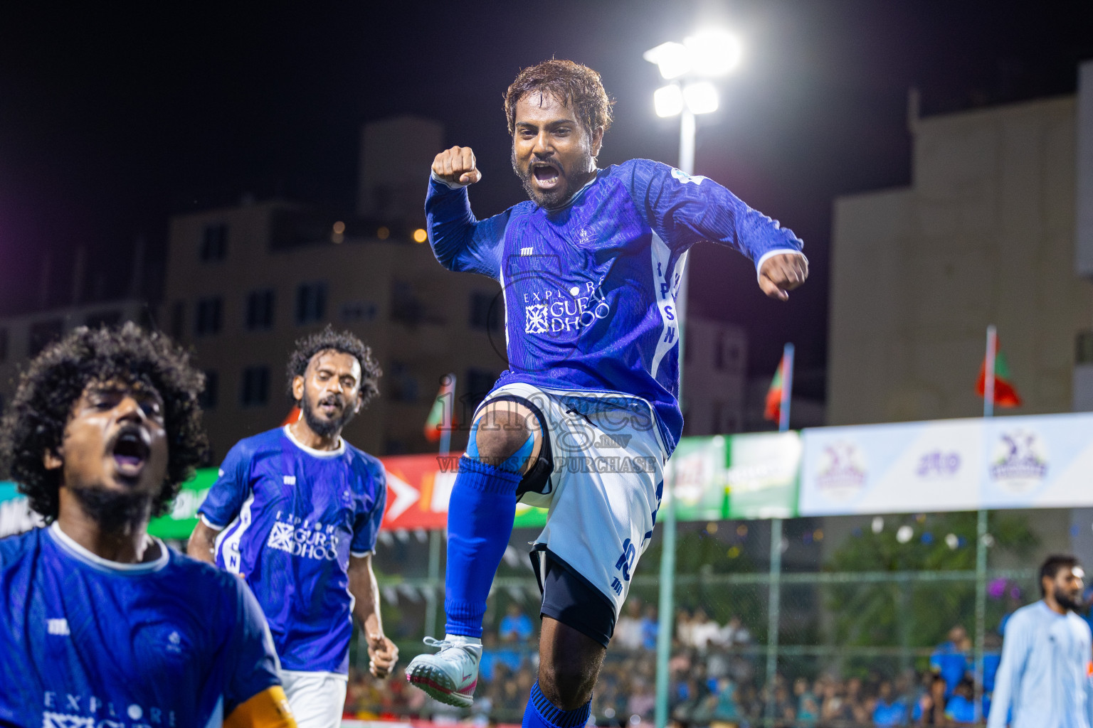 Male City Council (MCC) vs HPSN in Semi Final of Club Maldives Classic 2025 was held in Rehendi Futsal Ground, Hulhumale', Maldives on Wednesday, 1st October 2025. Photos: Ismail Thoriq / images.mv