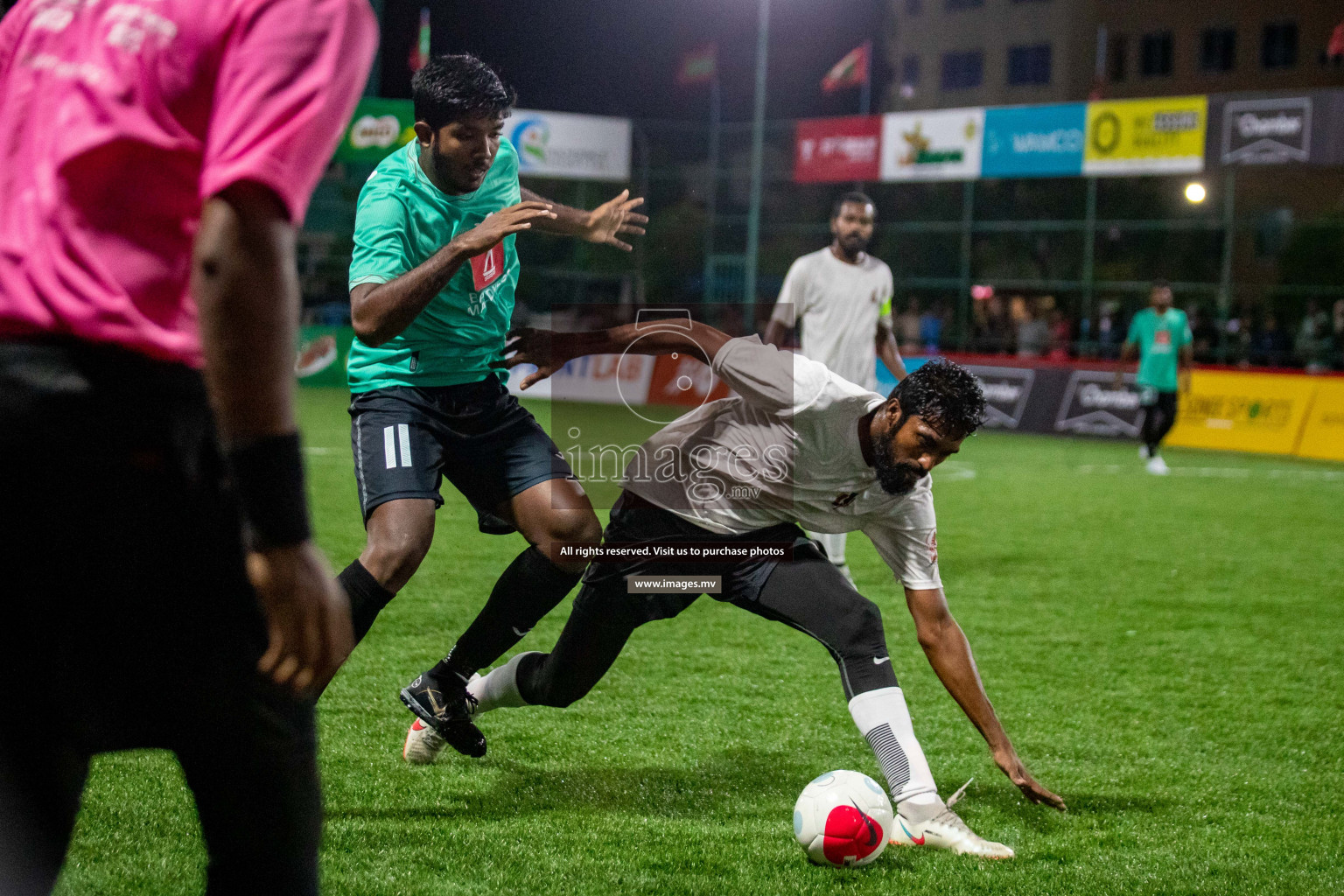 United BML vs Club Airports in Club Maldives Cup 2022 was held in Hulhumale', Maldives on Saturday, 15th October 2022. Photos: Hassan Simah/ images.mv