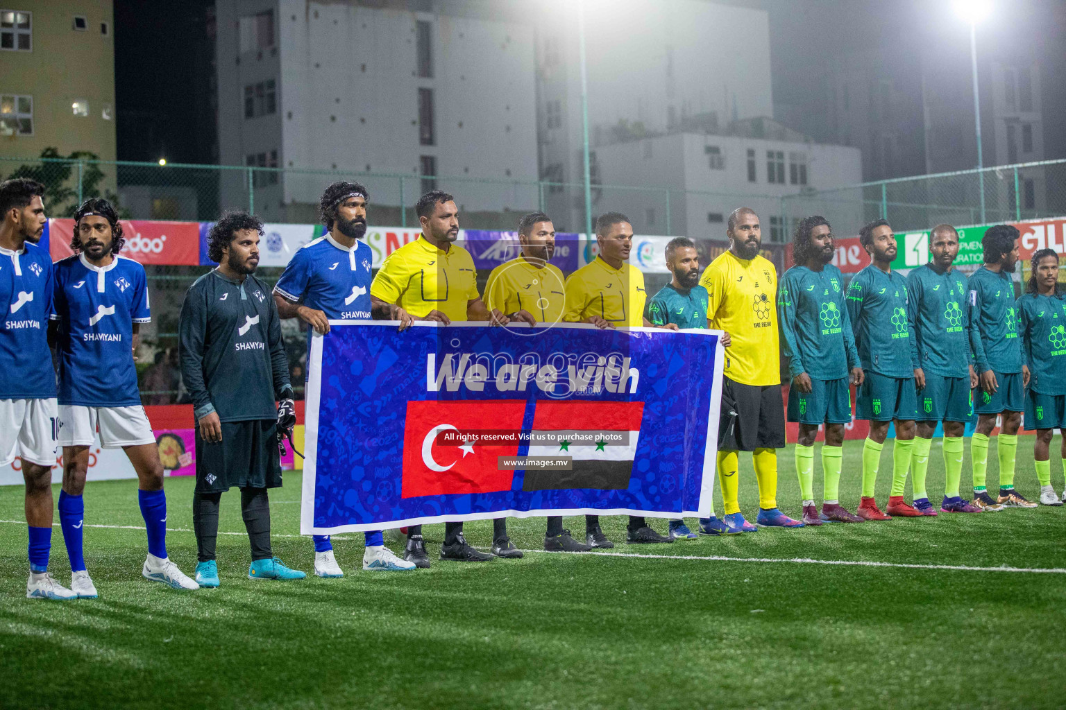 Th. Thimarafushi vs Th. Kinbidhoo in Day 12 of Golden Futsal Challenge 2023 on 16 February 2023 in Hulhumale, Male, Maldives