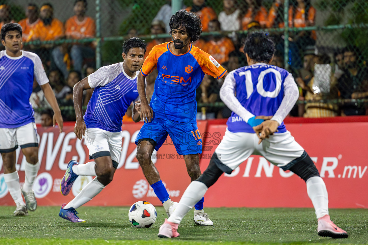 Team FSM vs Baros Maldives in Club Maldives Cup 2024 held in Rehendi Futsal Ground, Hulhumale', Maldives on Friday, 27th September 2024. Photos: Shuu Abdul Sattar / images.mv