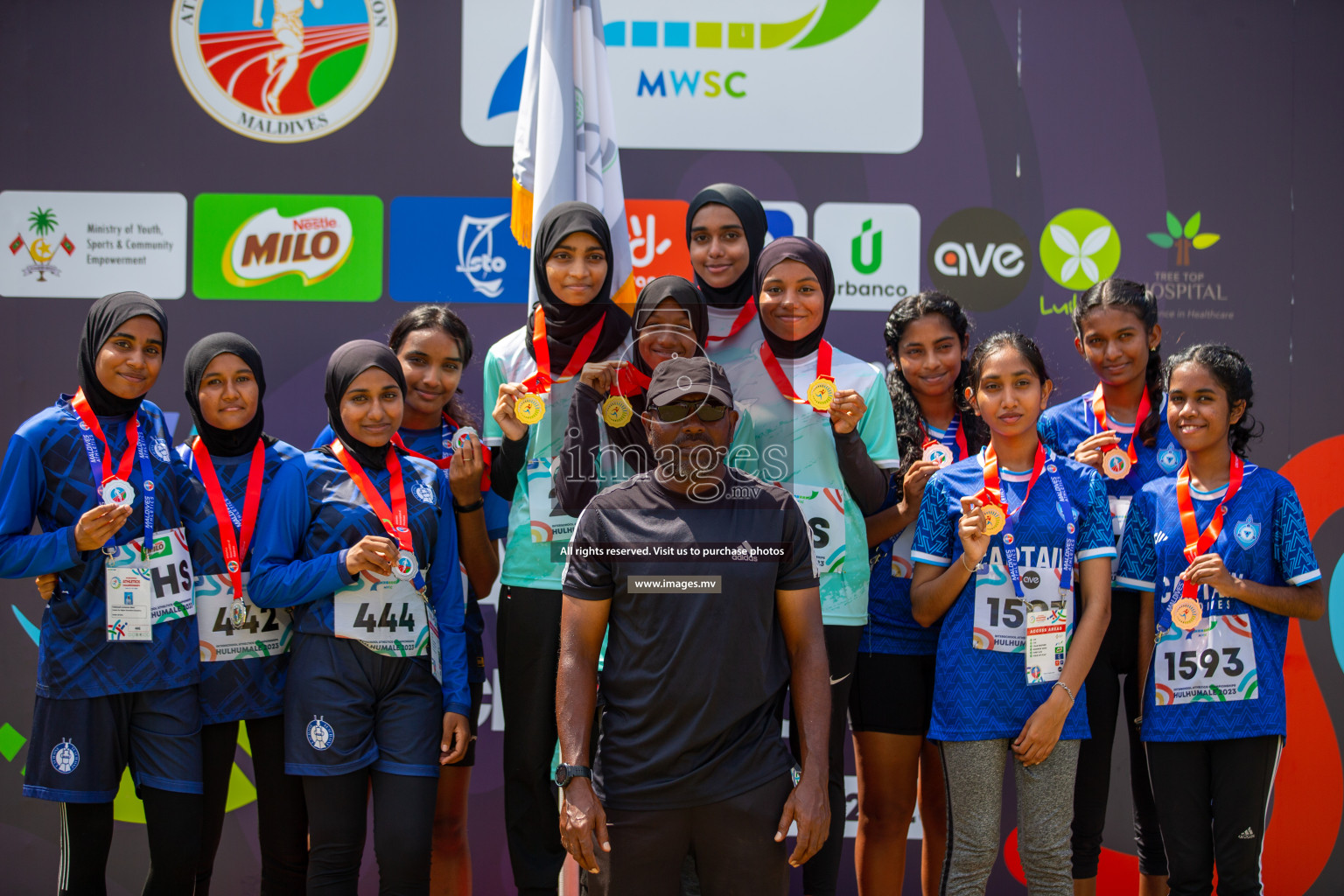 Final Day of Inter School Athletics Championship 2023 was held in Hulhumale' Running Track at Hulhumale', Maldives on Friday, 19th May 2023. Photos: Mohamed Mahfooz Moosa / images.mv