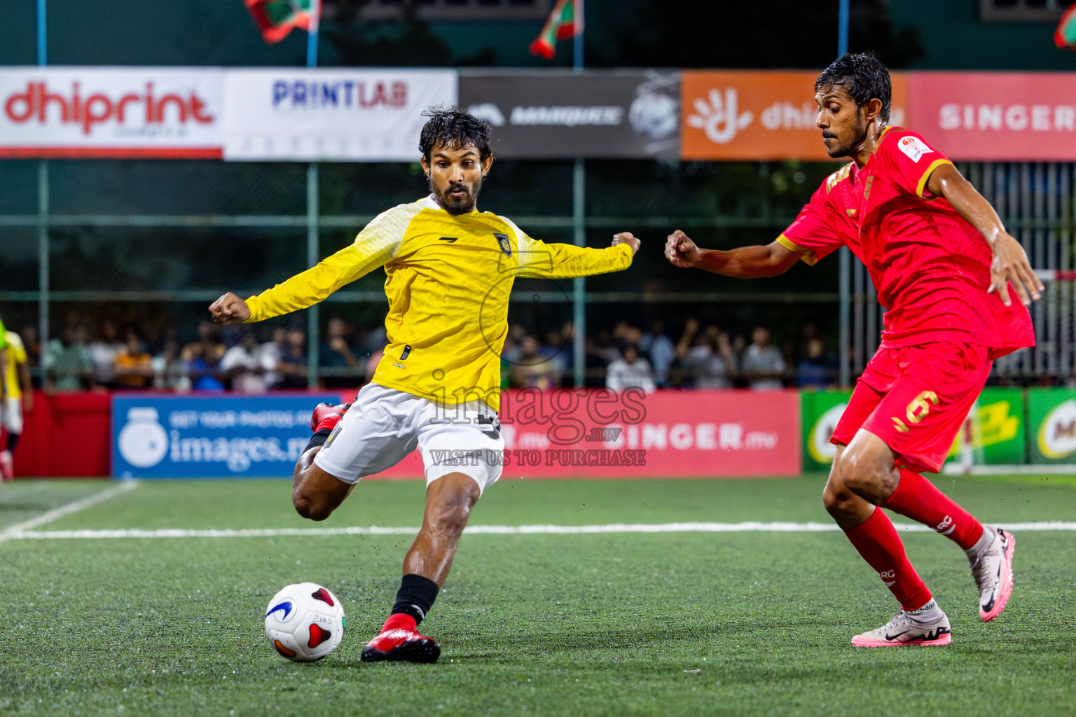 RRC vs Maldivian in Club Maldives Cup 2024 held in Rehendi Futsal Ground, Hulhumale', Maldives on Tuesday, 25th September 2024. Photos: Nausham Waheed/ images.mv