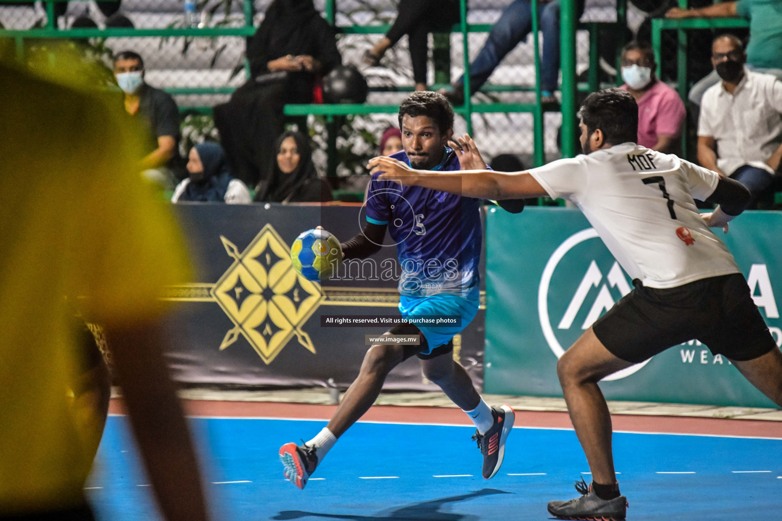 Day 11 of Milo 6th Inter Office Handball Tournament 2022 - Photos by Nausham Waheed