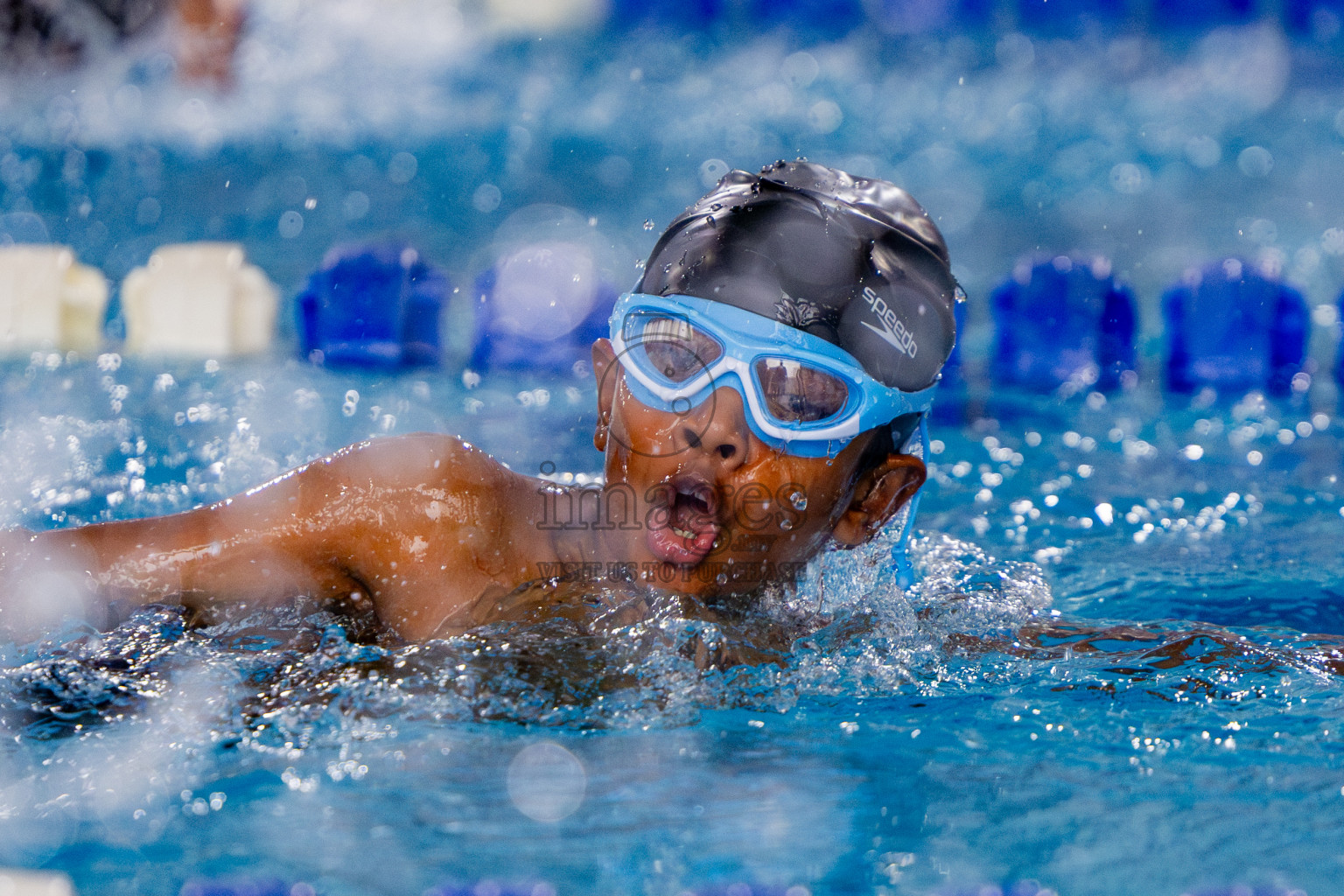 Day 1 of BML 5th National Swimming Kids Festival 2024 held in Hulhumale', Maldives on Monday, 18th November 2024. Photos: Nausham Waheed / images.mv