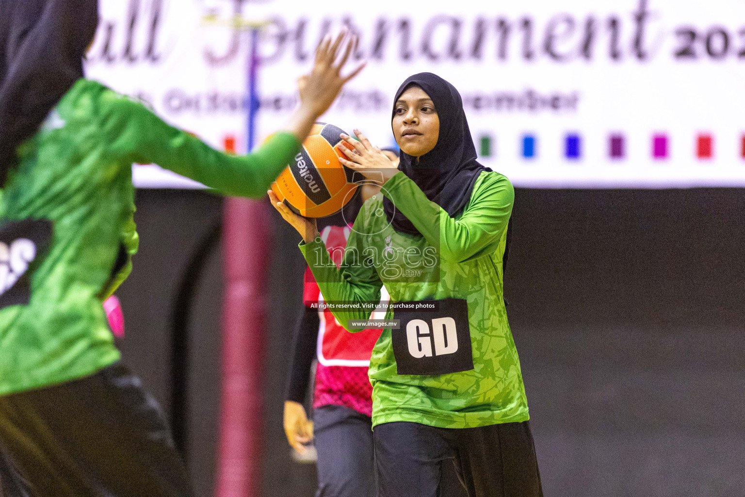 Day4 of 24th Interschool Netball Tournament 2023 was held in Social Center, Male', Maldives on 30th October 2023. Photos: Nausham Waheed / images.mv