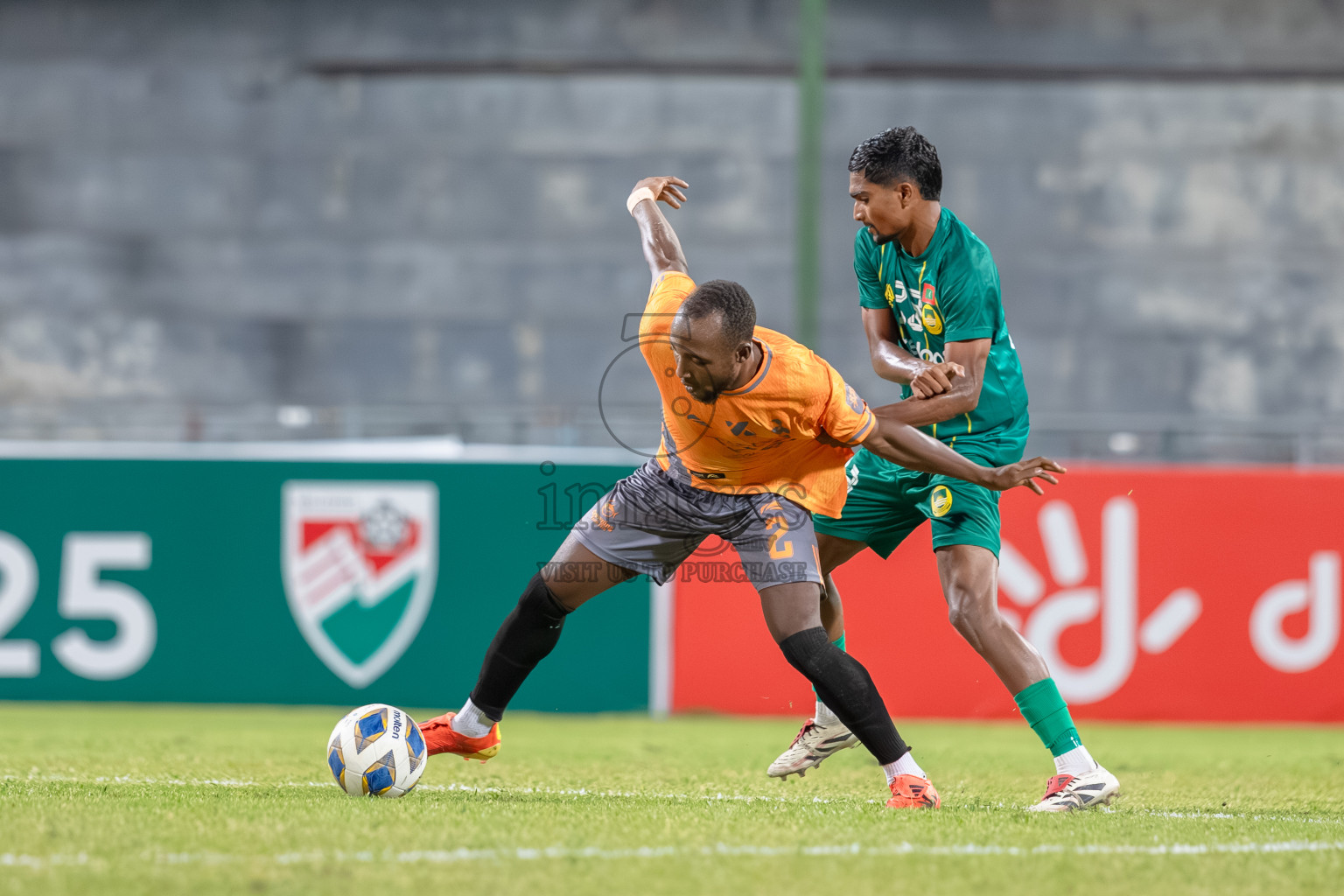 Charity Shield Match between Maziya Sports and Recreation Club and Club Eagles held in National Football Stadium, Male', Maldives Photos: Abdulla Abeedh / Images.mv