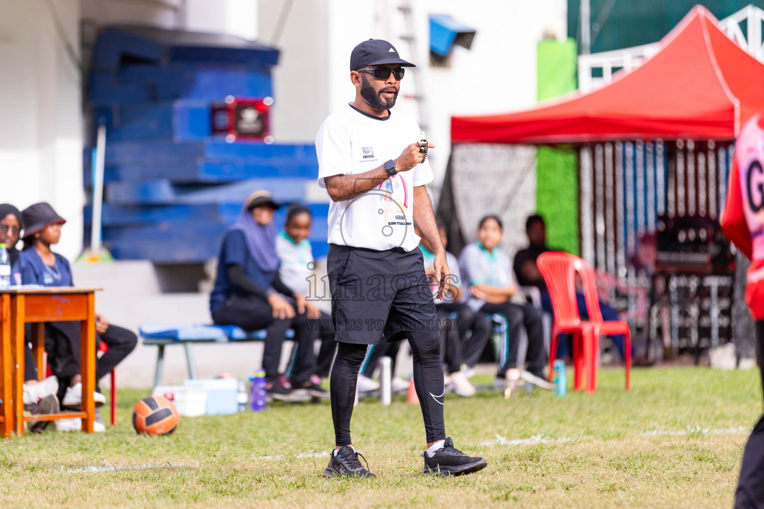 Day 3 of Nestle' Kids Netball Fiesta 2023 held in Henveyru Stadium, Male', Maldives on Saturday, 2nd December 2023. Photos by Nausham Waheed / Images.mv