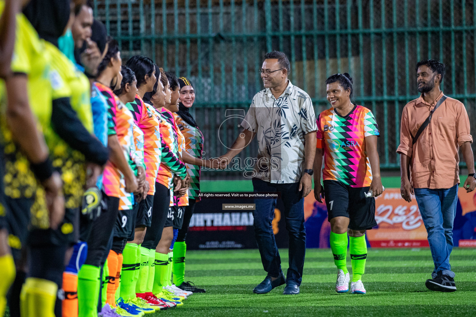 Opening of MFA Futsal Tournament  2023 on 31st March 2023 held in Hulhumale'. Photos: Nausham waheed /images.mv