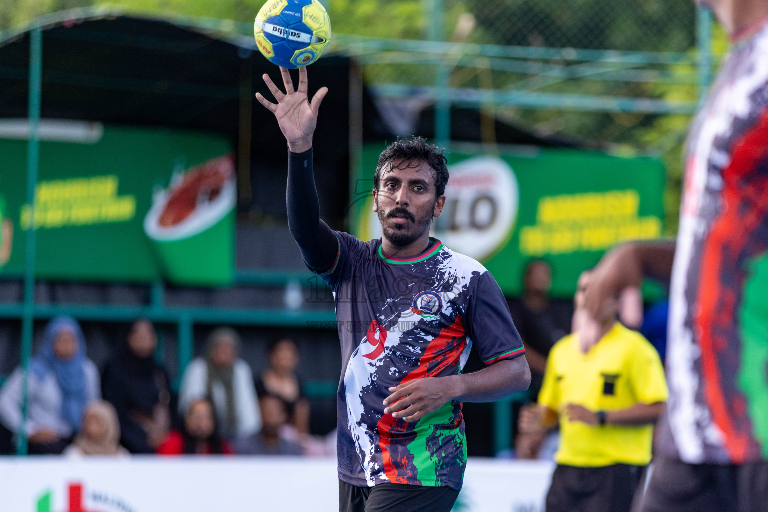 Day 8 of 10th National Handball Tournament 2023, held in Handball ground, Male', Maldives on Tuesday, 5th December 2023 Photos: Nausham Waheed/ Images.mv