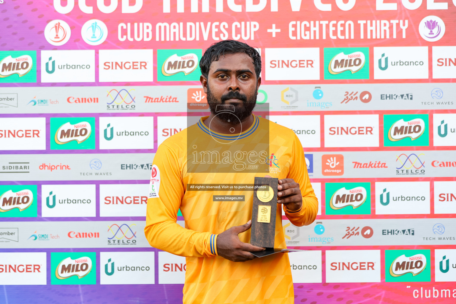 Customs RC vs ERFC in Club Maldives Cup 2023 held in Hulhumale, Maldives, on Monday, 24th July 2023. Photos: Ismail Thoriq / images.mv