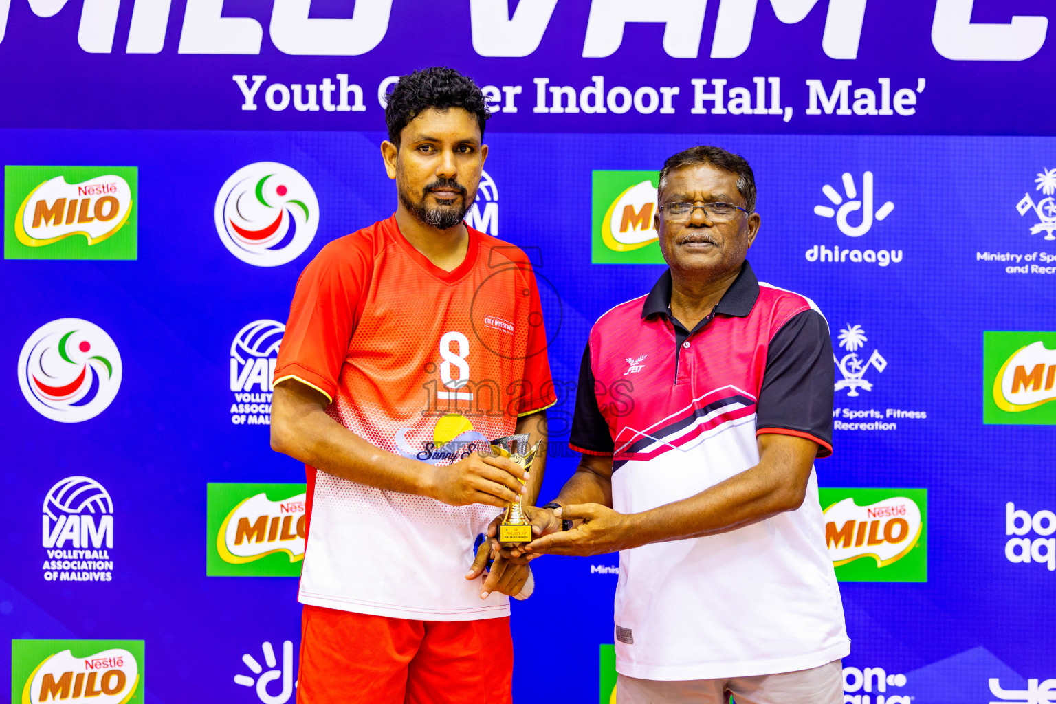 City Sports Club vs Blues for Volleyball in Day 3 of MILO VAM Cup 2024 Men's Division was held in Social Center Indoor Hall on Wednesday, 30th October 2024. Photos: Nausham Waheed / images.mv