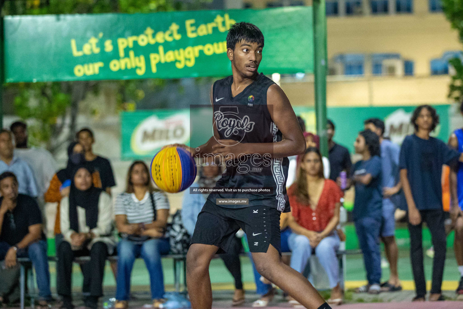 Day2 of Slamdunk by Sosal on 13th April 2023 held in Male'. Photos: Nausham waheed /images.mv