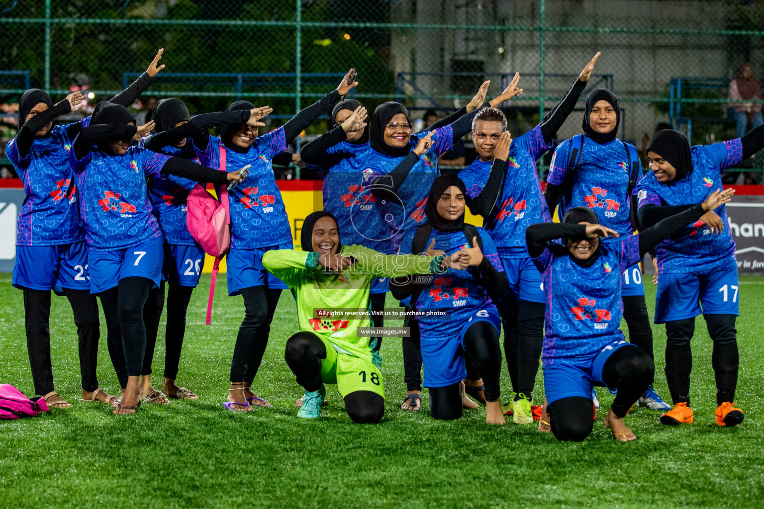 MPL vs Club MYS in Eighteen Thirty Women's Futsal Fiesta 2022 was held in Hulhumale', Maldives on Monday, 21st October 2022. Photos: Hassan Simah / images.mv