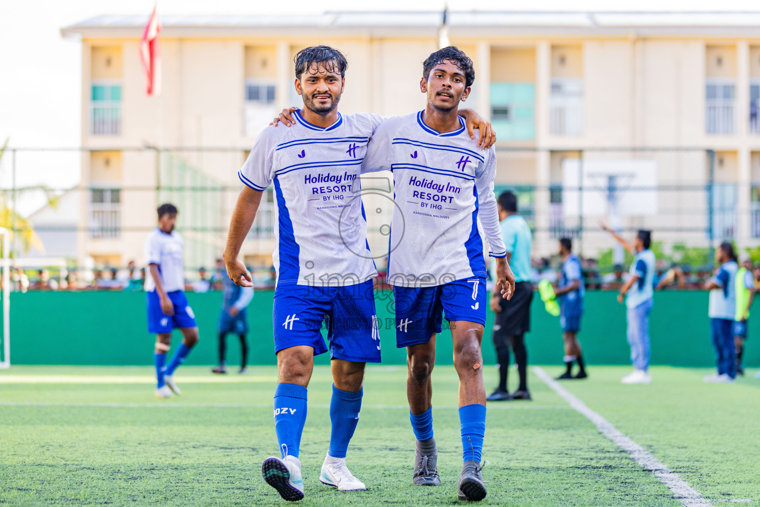 Kandooma vs SAII Lagoon in Resort League 2025 (South Male Zone) day 5 was held on Thursday, 2nd October 2025 in Crossroads's Maldives, Photos: Areef Adam / images.mv