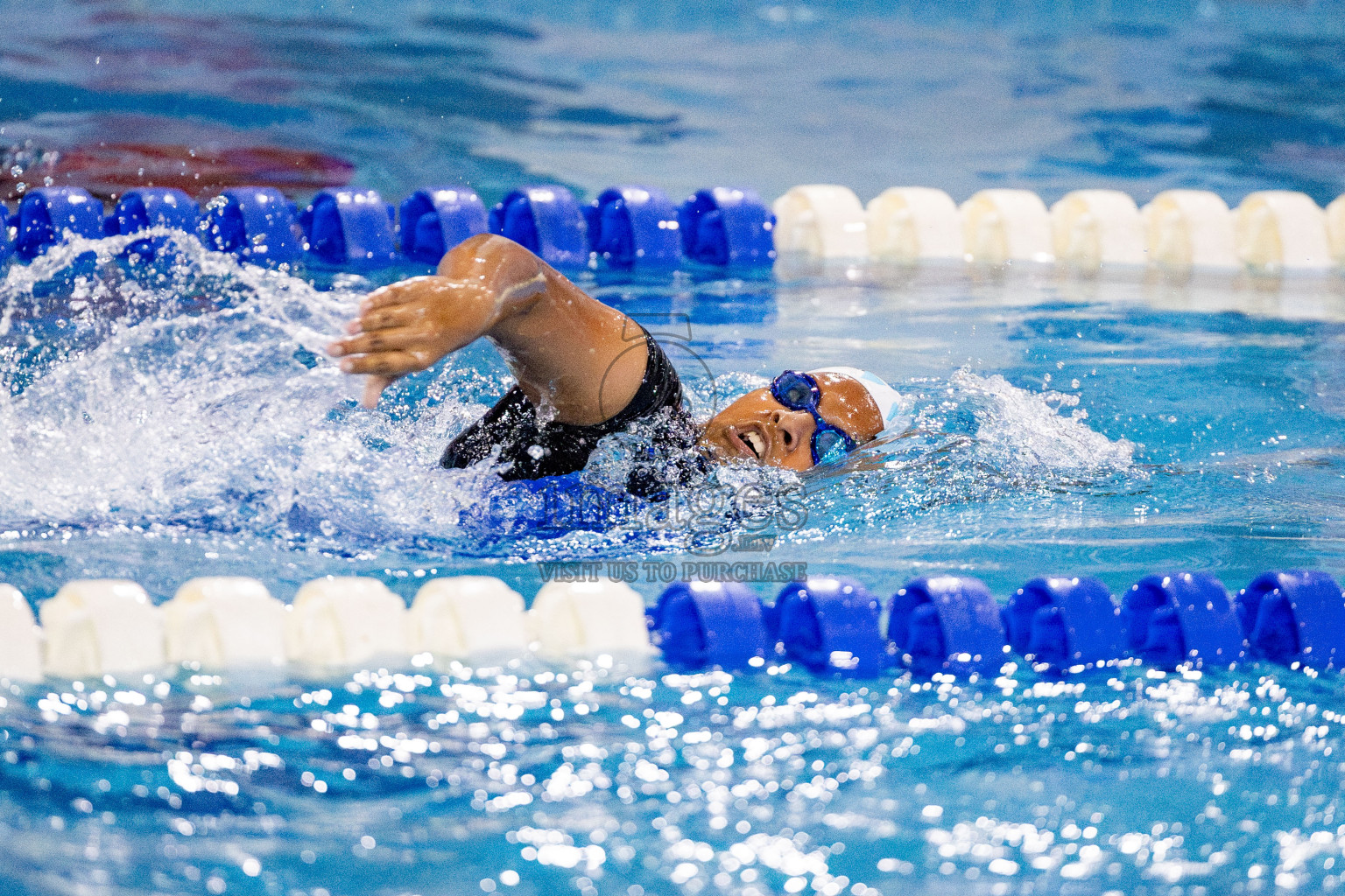 Day 4 of National Swimming Championship 2024 held in Hulhumale', Maldives on Monday, 16th December 2024. Photos: Hassan Simah / images.mv