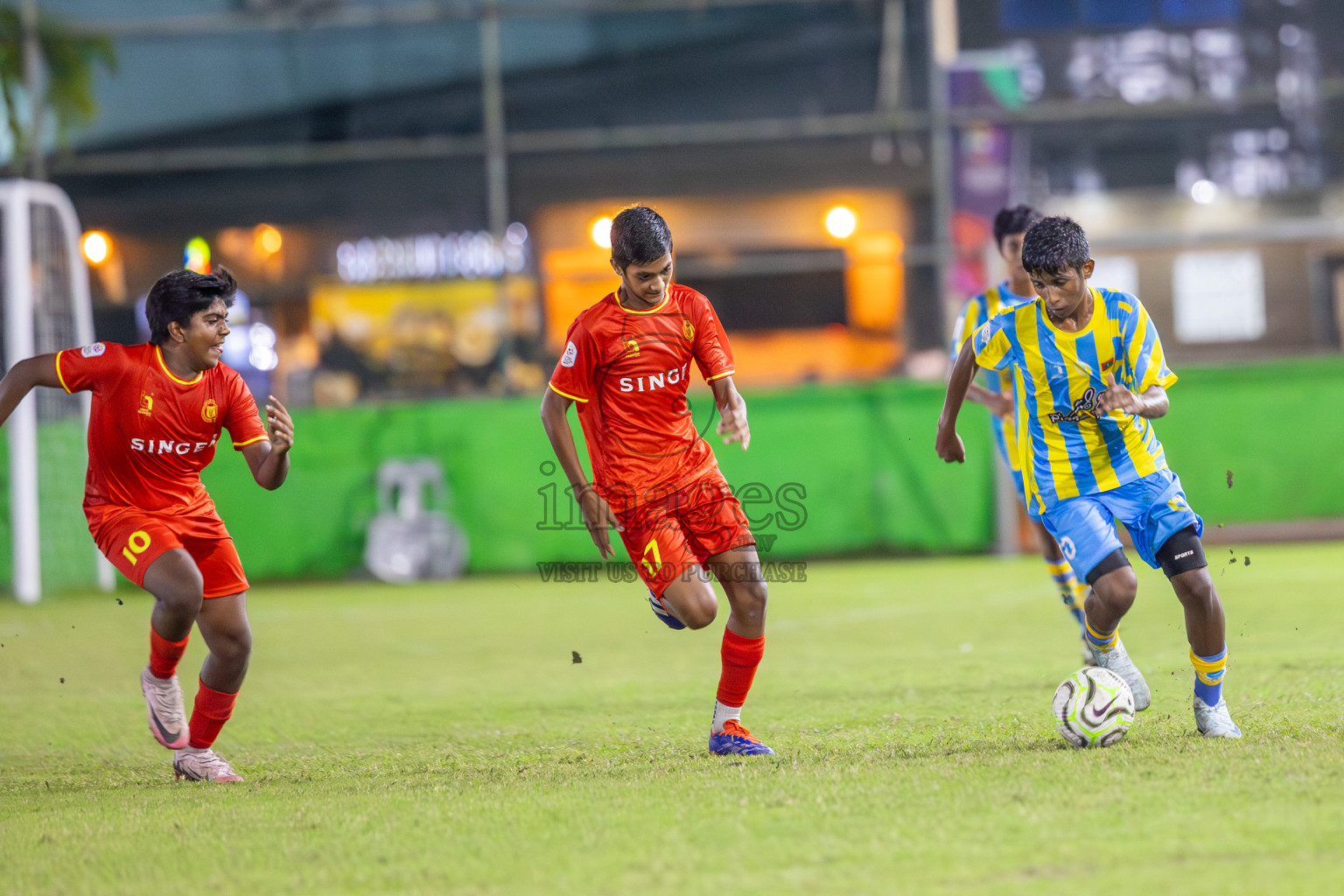 Dhivehi Youth League 2024 - Day 1. Matches held at Henveiru Stadium on 21st November 2024 , Thursday. Photos: Shuu Abdul Sattar/ Images.mv