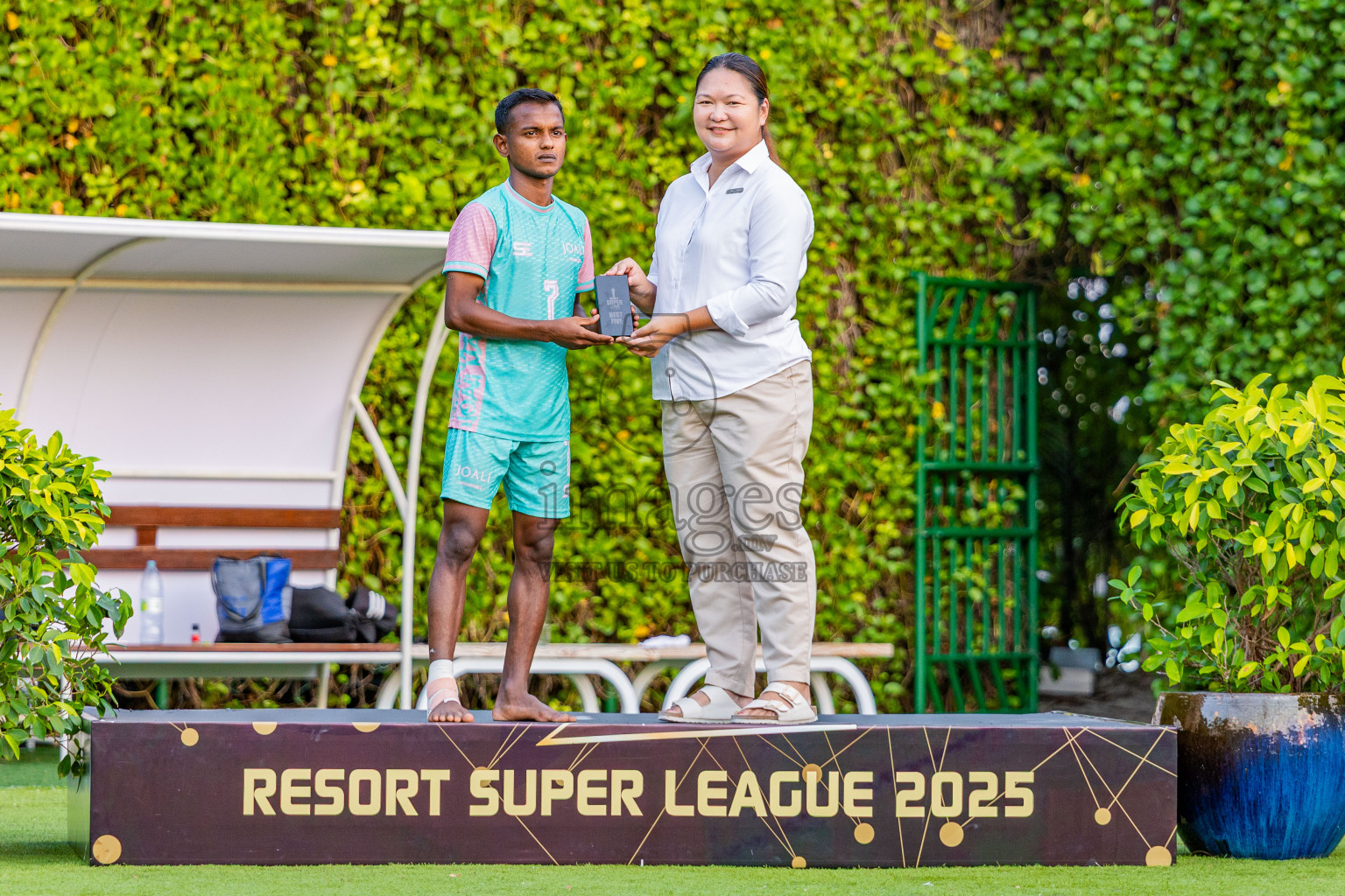 Conrad Maldives vs Joali Maldives in the Final of Resort Super League 2025 was held on Wednesday, 5th November 2025 in Jumeirah Olhaheli Island Maldives, Photos: Areef Adam / images.mv