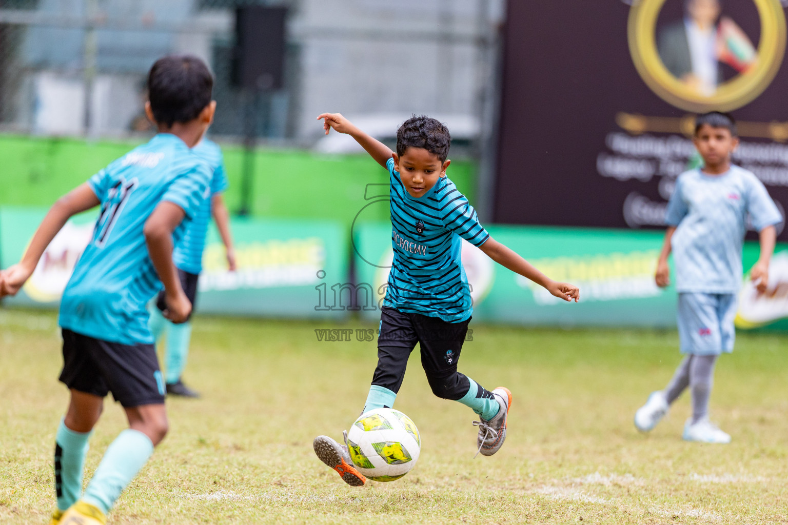 Day 3 of MILO SVAM Juniors 2025 (U-8) was held at Henveiru Stadium in Male', Maldives on Saturday, 28th June 2025. 
Photos: Hassan Simah / images.mv