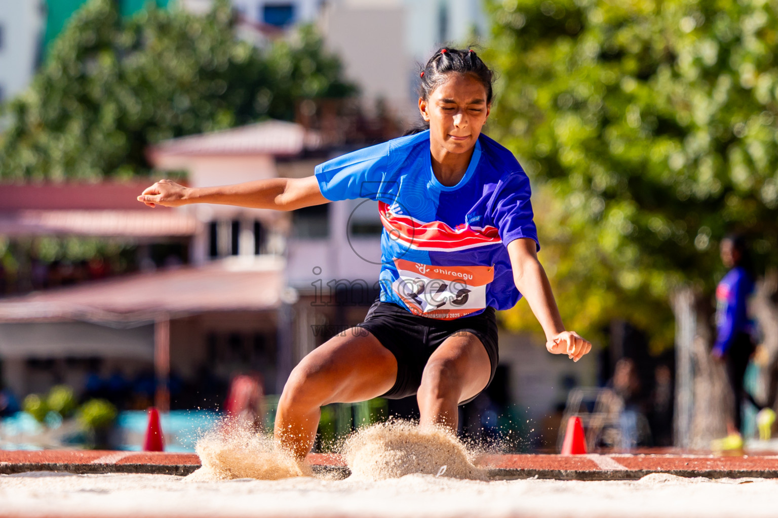 Day 2 of National Athletics Championship 2025 was held at Ekuveni Running Ground in Male', Maldives on Friday, 15th August 2025. Photos: Nausham Waheed  / images.mv