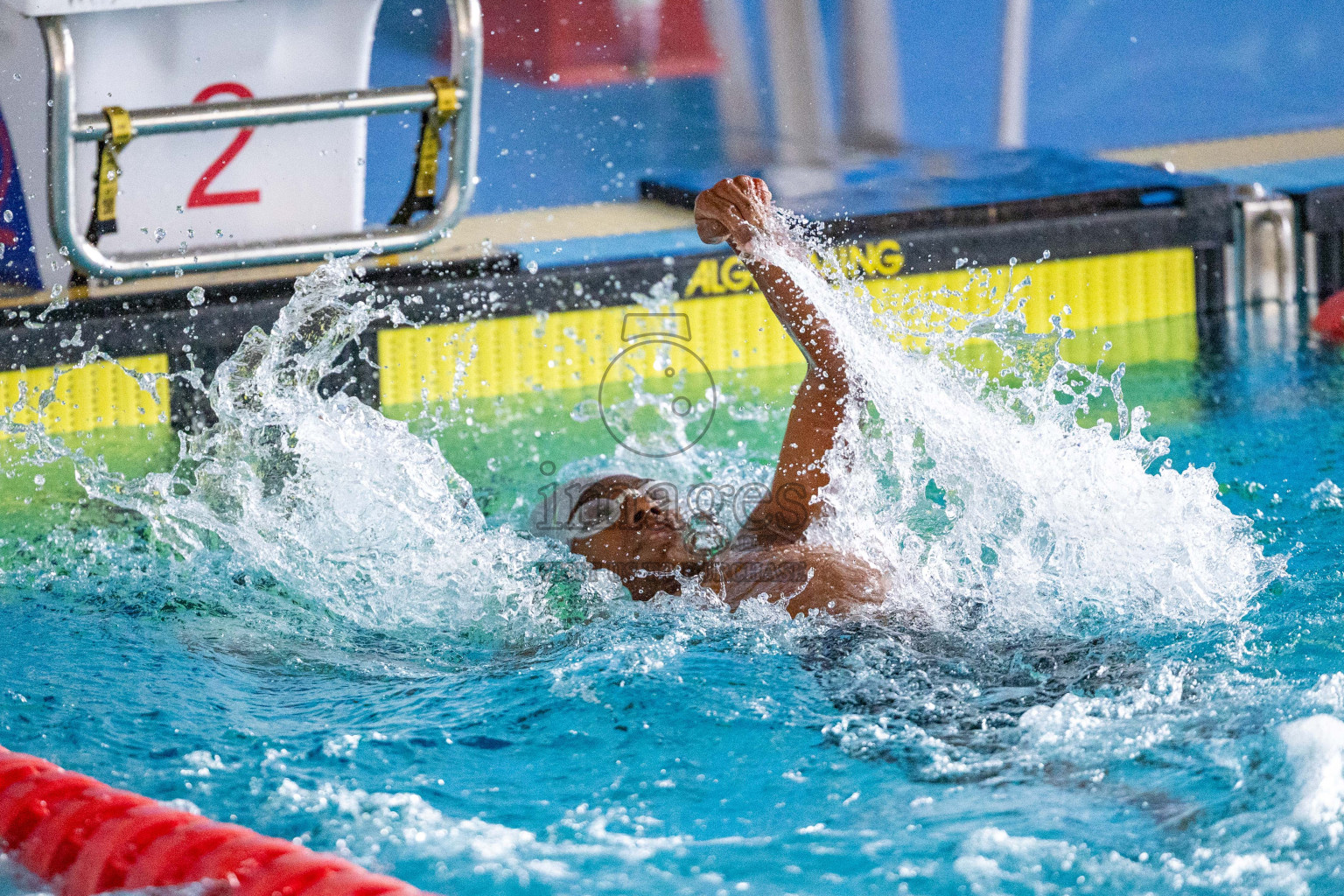 Day 4 of 20th Inter-school Swimming Competition 2024 held in Hulhumale', Maldives on Tuesday, 15th October 2024. Photos: Ismail Thoriq / images.mv