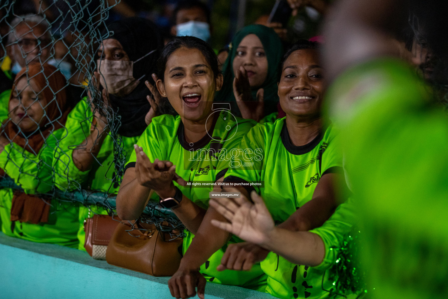 Team FSM Vs Prisons Club in the Semi Finals of Club Maldives 2021 held in Hulhumale, Maldives on 15 December 2021. Photos: Ismail Thoriq / images.mv