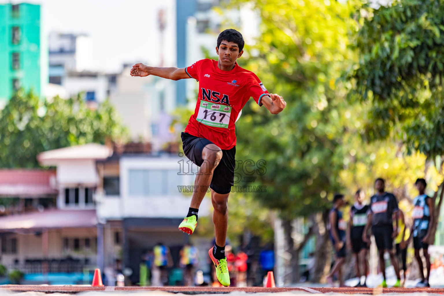 National Athletics Championship / 2025 was held at Ekuveni Cricket Ground in Male', Maldives on Thursday, 14th August 2025. Photos: Areef Adam / images.mv