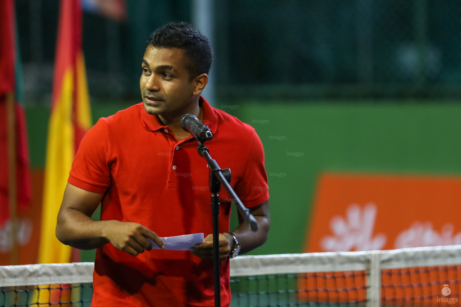 Dhiraagu Maldives Tennis Open 2018 in Male, Maldives, Tuesday October 23, 2018. (Images.mv Photo/Suadh Abdul Sattar)