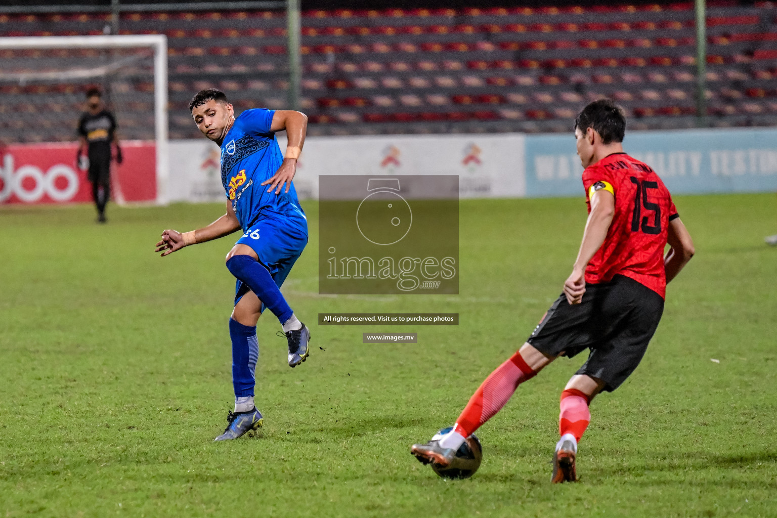 CLUB Teenage  vs Kuda henveiru united  in the 2nd Division 2022 on 14th Aug 2022, held in National Football Stadium, Male', Maldives Photos: Nausham Waheed / Images.mv