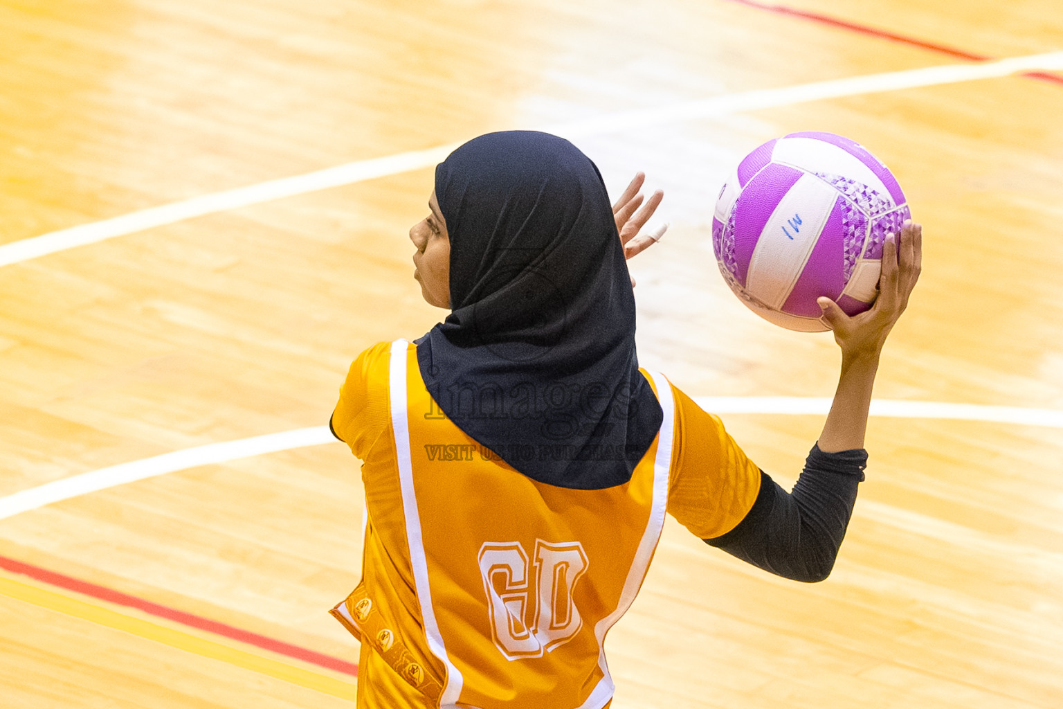 Day 8 of 24th Milo Netball Association Championship was held in Social Center at Male', Maldives on Monday, 8th September 2025. Photos: Mohamed Mahfooz Moosa / images.mv