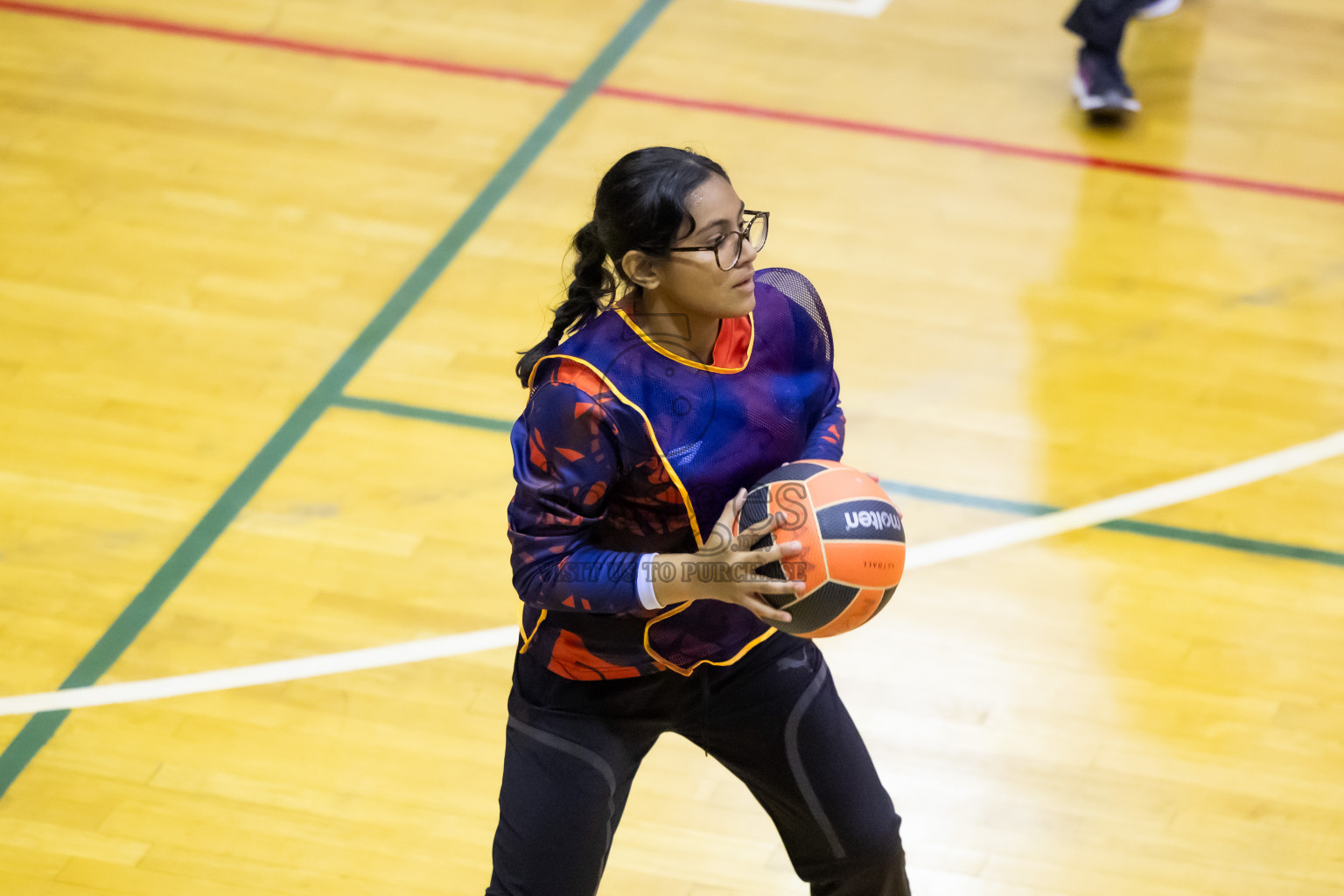 Day 11 of 25th Inter-School Netball Tournament was held in Social Center at Male', Maldives on Wednesday, 21st August 2024.