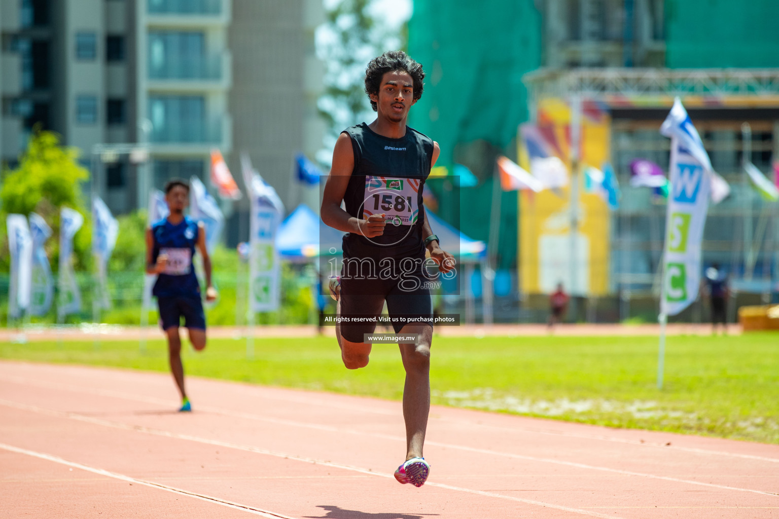 Day three of Inter School Athletics Championship 2023 was held at Hulhumale' Running Track at Hulhumale', Maldives on Tuesday, 16th May 2023. Photos: Nausham Waheed / images.mv