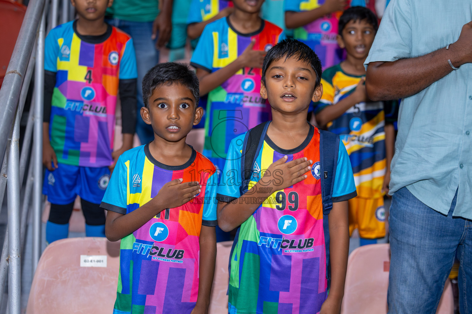 Inaugural Event of MILO SVAM Juniors 2025 (U8) was held at National Football Stadium, Male', Maldives on Monday, 23rd June 2025. Photos: Ismail Thoriq / images.mv