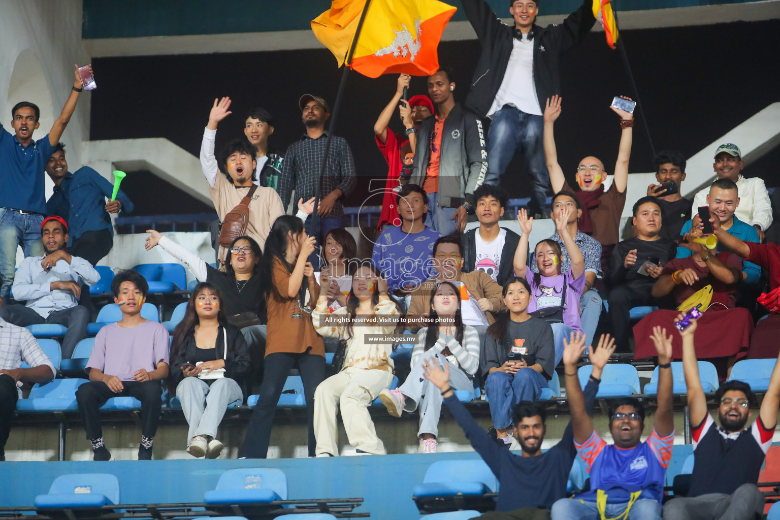 Bhutan vs Lebanon in SAFF Championship 2023 held in Sree Kanteerava Stadium, Bengaluru, India, on Sunday, 25th June 2023. Photos: Nausham Waheed, Hassan Simah / images.mv