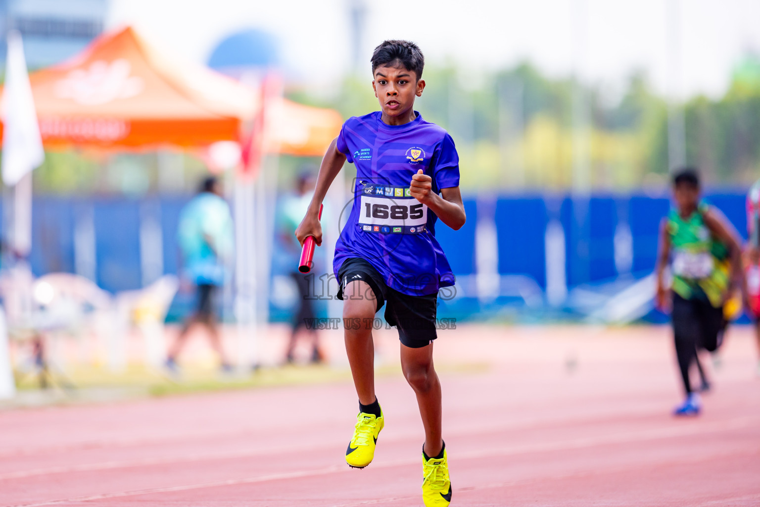 Day 5 of MWSC Interschool Athletics Championships 2024 held in Hulhumale Running Track, Hulhumale, Maldives on Wednesday, 13th November 2024. Photos by: Nausham Waheed / Images.mv