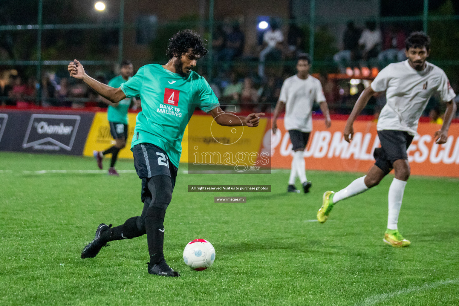 United BML vs Club Airports in Club Maldives Cup 2022 was held in Hulhumale', Maldives on Saturday, 15th October 2022. Photos: Hassan Simah/ images.mv