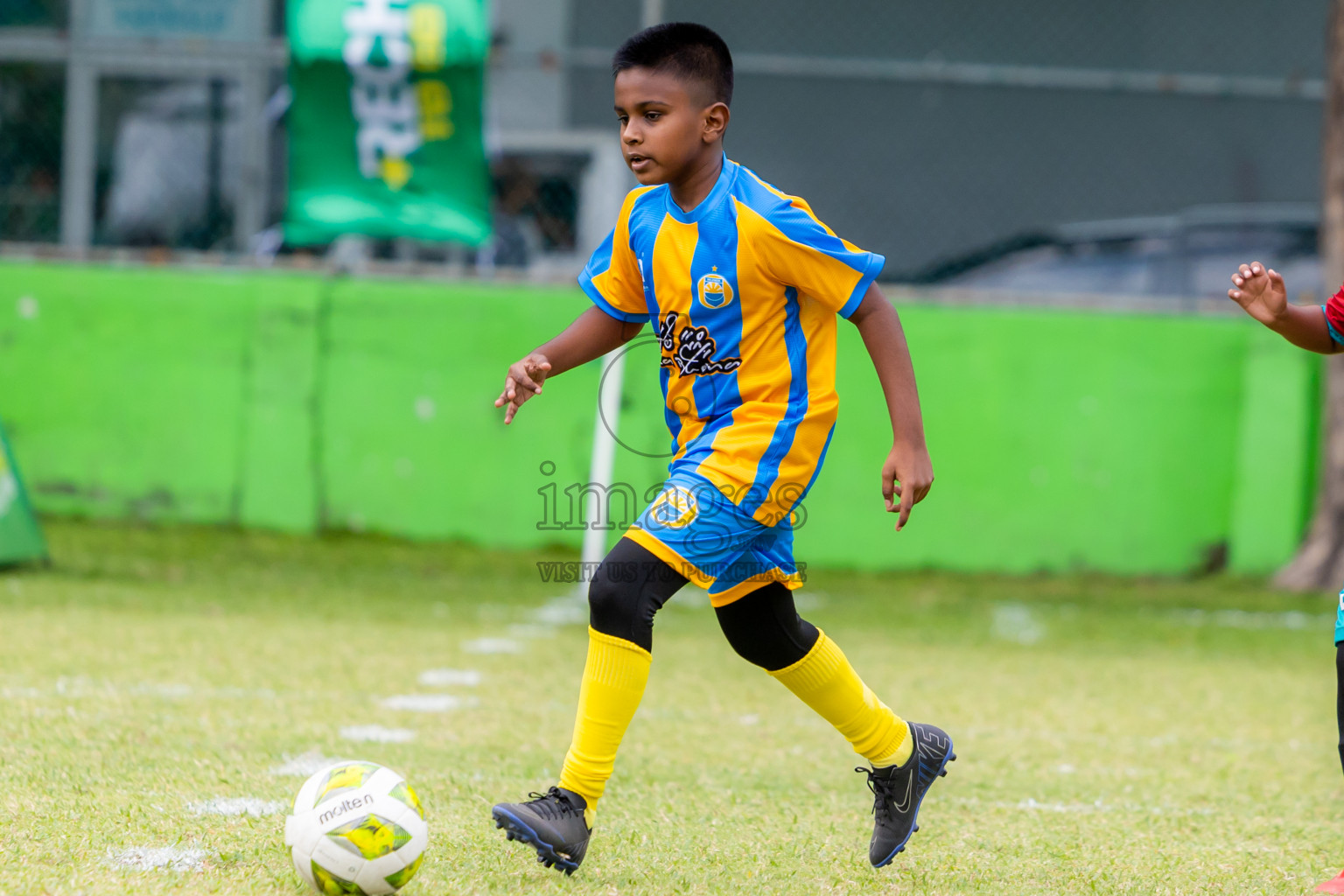 Day 1 of MILO Academy Championship 2025 (U-12) was held at Henveiru Stadium in Male', Maldives on Thursday, 1st May 2025. Photos: Nausham Waheed / images.mv