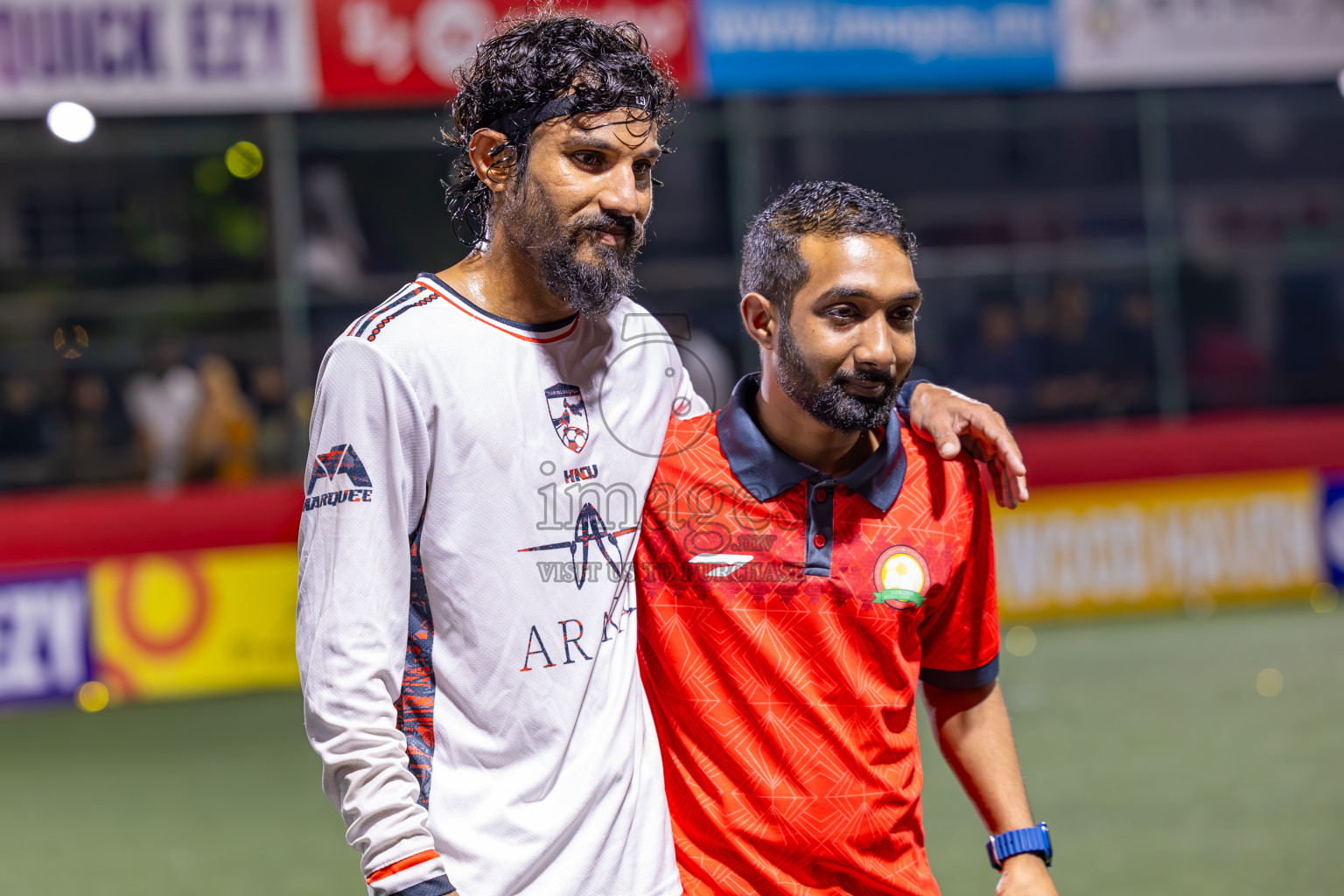 Sh Milandhoo vs R Inguraidhoo in Zone Round on Day 27 of Golden Futsal Challenge 2025 was held on Friday , 31st January 2025, in Hulhumale', Maldives. Photos: Ismail Thoriq / images.mv