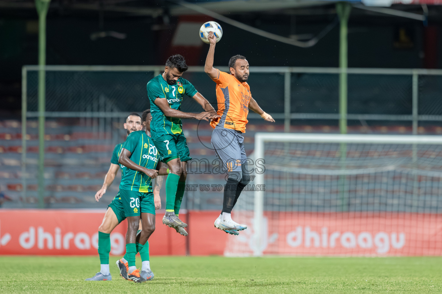 Charity Shield Match between Maziya Sports and Recreation Club and Club Eagles held in National Football Stadium, Male', Maldives Photos: Abdulla Abeedh / Images.mv
