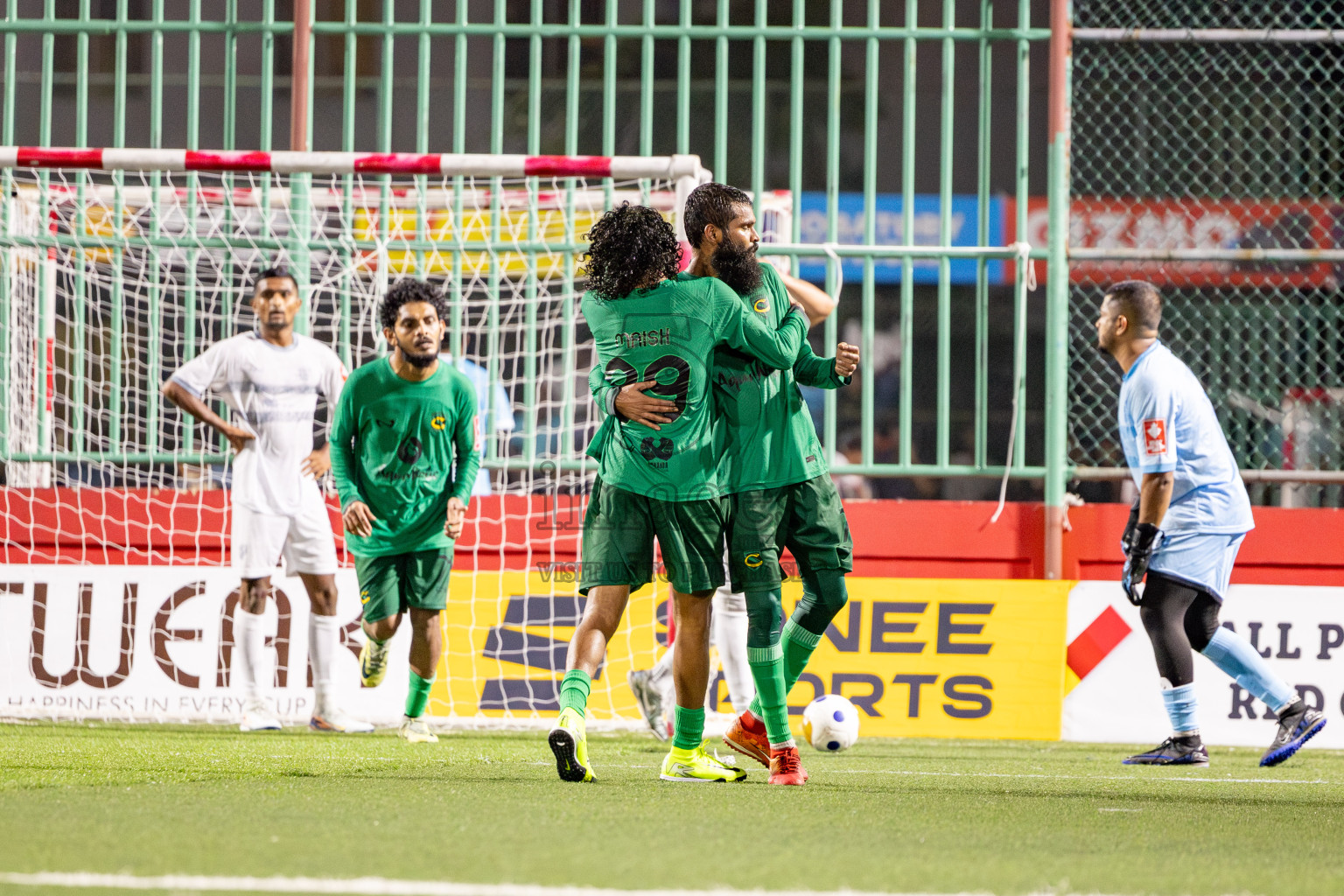 HA. Vashfaru vs HA. Utheemu in Day 1 of Golden Futsal Challenge 2025 on Sunday, 5th January 2025, in Hulhumale', Maldives 
Photos: Nausham Waheed / images.mv