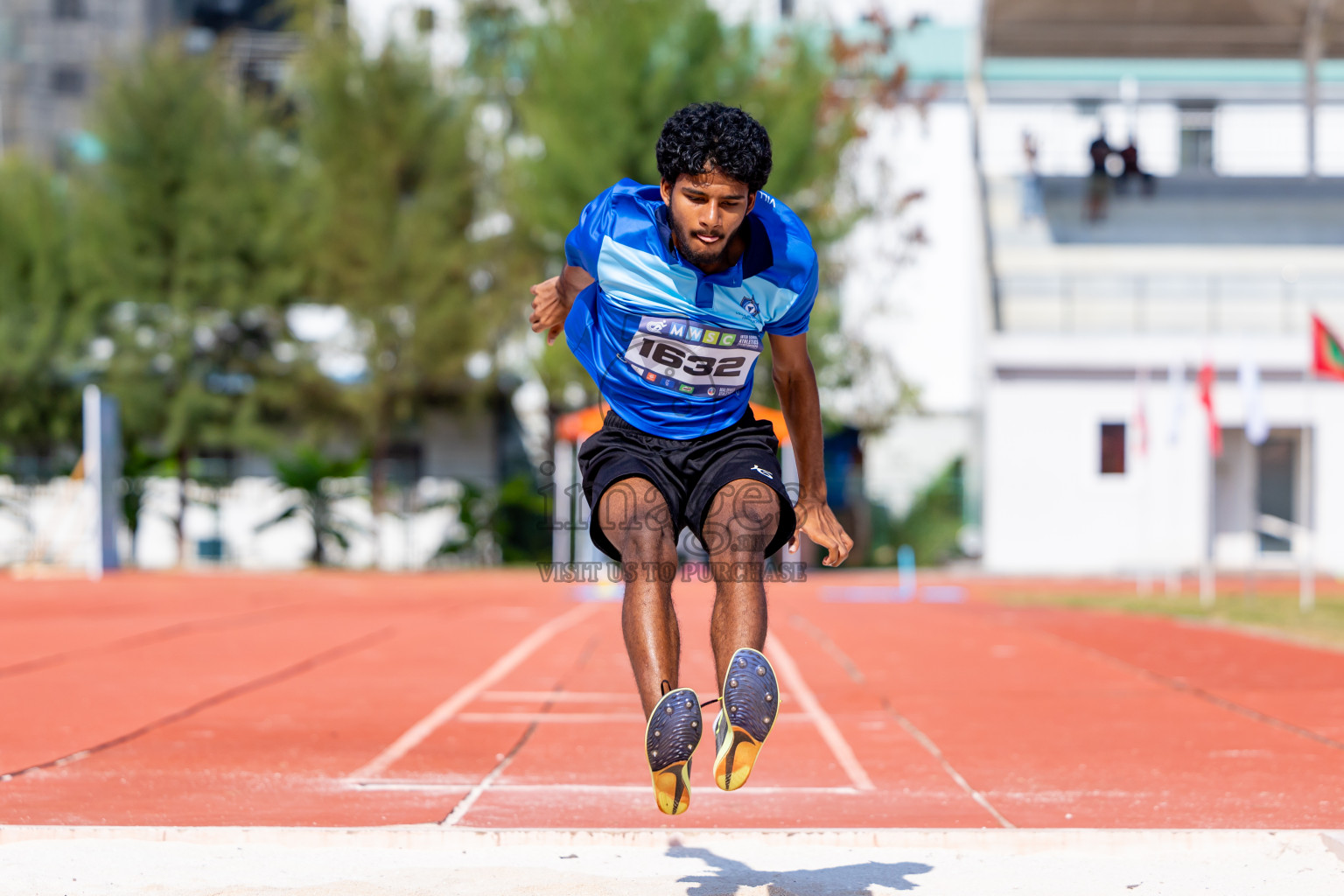 Day 4 of MWSC Interschool Athletics Championships 2024 held in Hulhumale Running Track, Hulhumale, Maldives on Tuesday, 12th November 2024. Photos by: Nausham Waheed / Images.mv