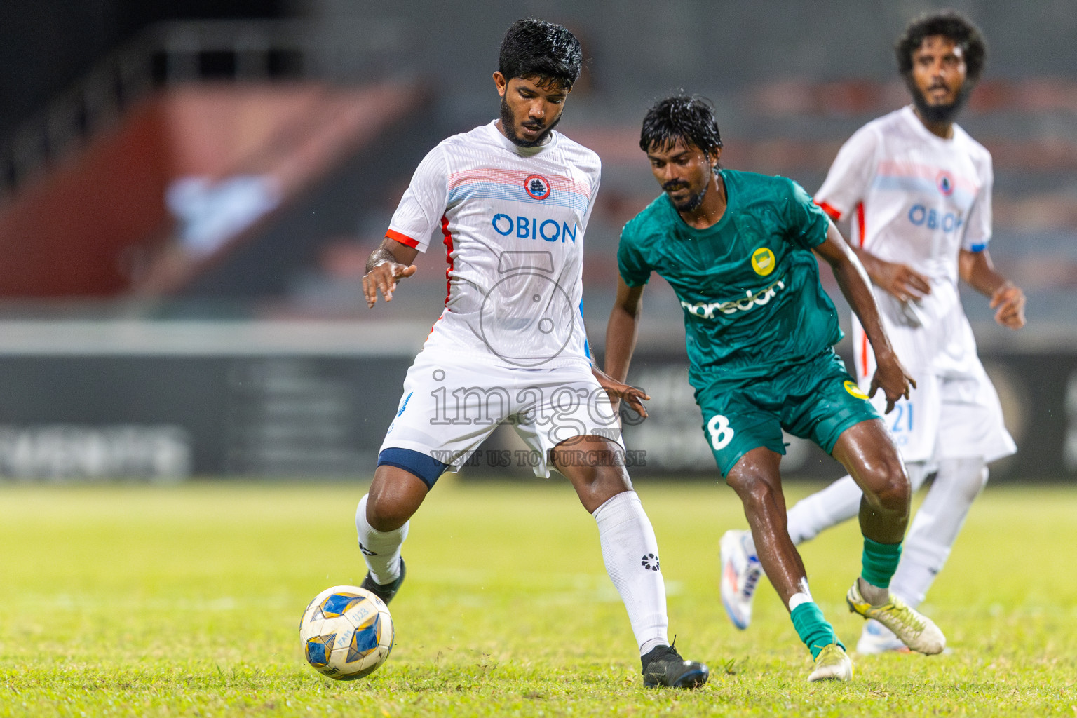 Odi Sports Club vs Maziya SR in the Final of FAM League Cup 2025 held at National Football Stadium, Male', Maldives on Wednesday, 28th May 2025.
Photos By: Ismail Thoriq / images.mv