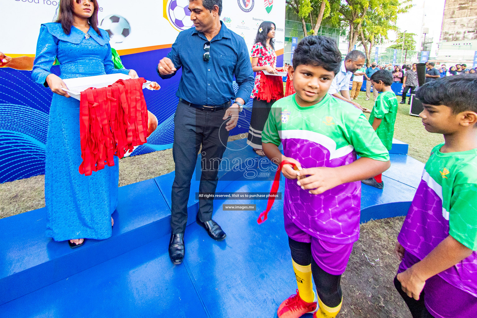 Day 4 of Milo Kids Football Fiesta 2022 was held in Male', Maldives on 22nd October 2022. Photos:Hassan Simah / images.mv