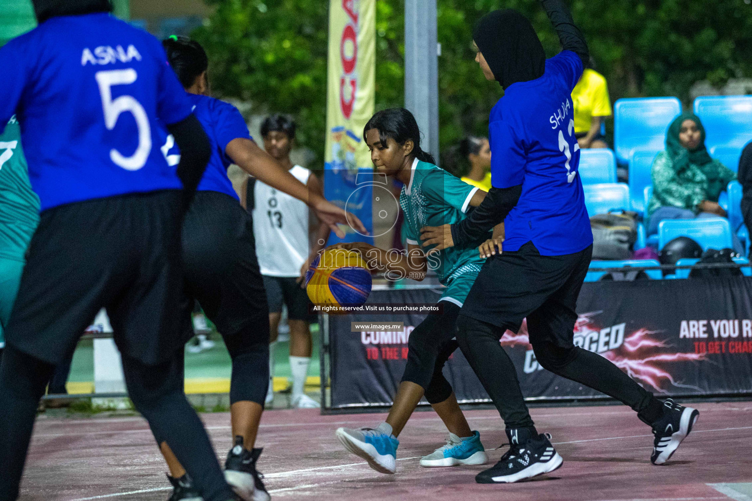 Day4 of Slamdunk by Sosal on 15th April 2023 held in Male'. Photos: Nausham waheed /images.mv