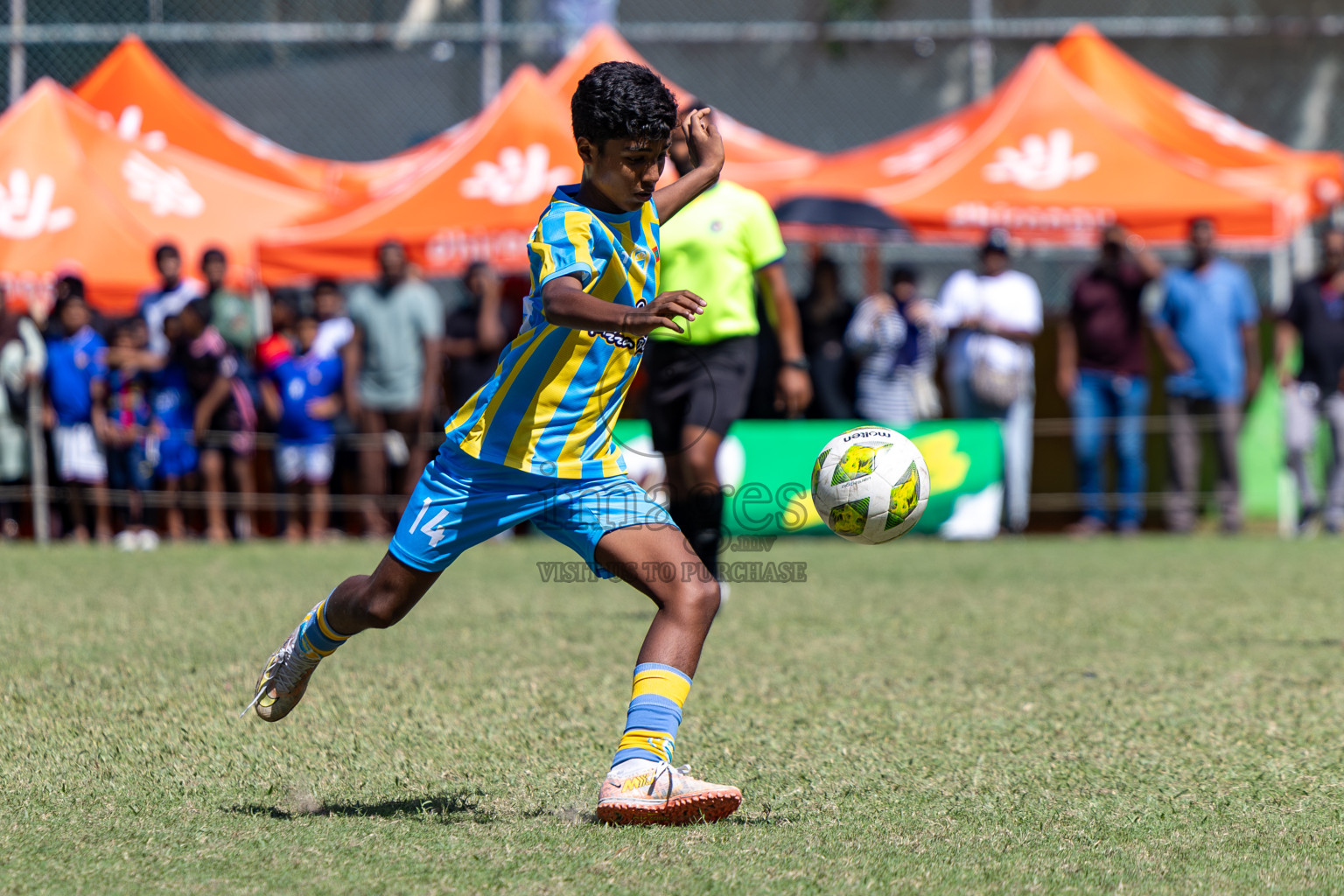 Day 3 of MILO Academy Championship 2024 (U-14) was held in Henveyru Stadium, Male', Maldives on Saturday, 2nd November 2024.
Photos: Hassan Simah / Images.mv