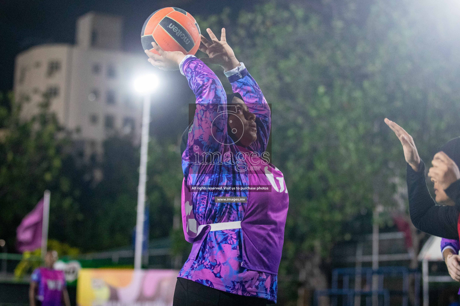 Day 3 of 20th Milo National Netball Tournament 2023, held in Synthetic Netball Court, Male', Maldives on 1st June 2023 Photos: Nausham Waheed/ Images.mv