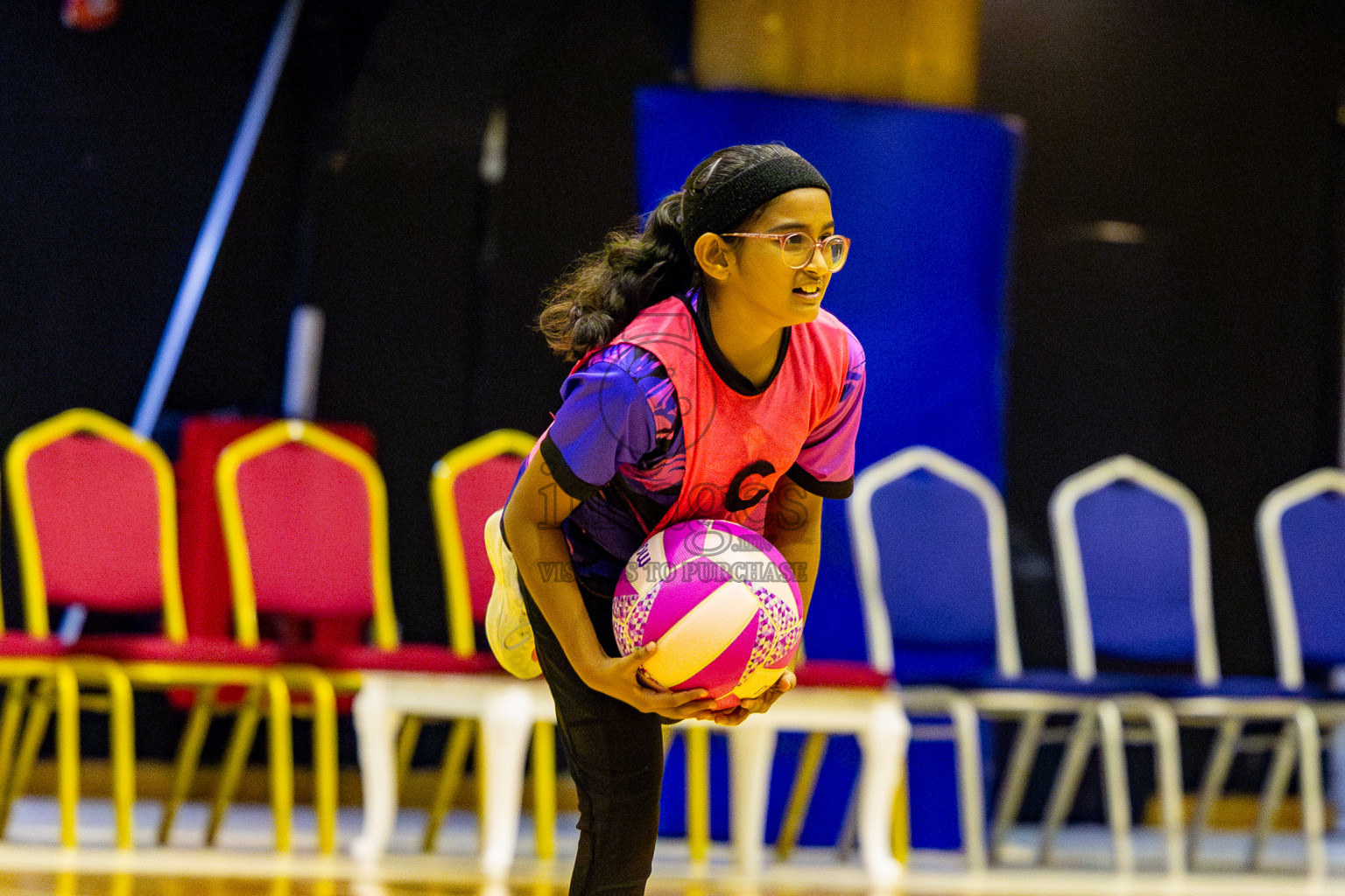 Netgen A vs N Sports Academy B in Day 2 of 3rd Junior Championship - Netball association of Maldives, held at Social Center on Monday 20th January 2025 . Photos by Nausham Waheed