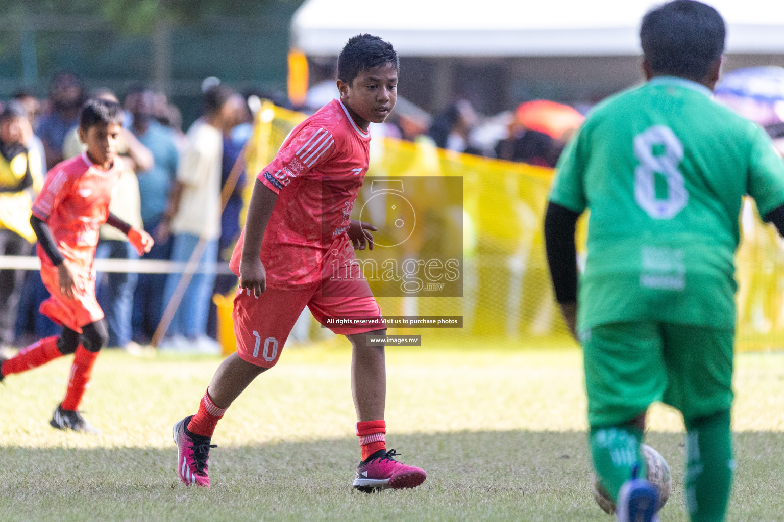 Day 3 of Nestle Kids Football Fiesta, held in Henveyru Football Stadium, Male', Maldives on Friday, 13th October 2023 Photos: Nausham Waheed/ images.mv