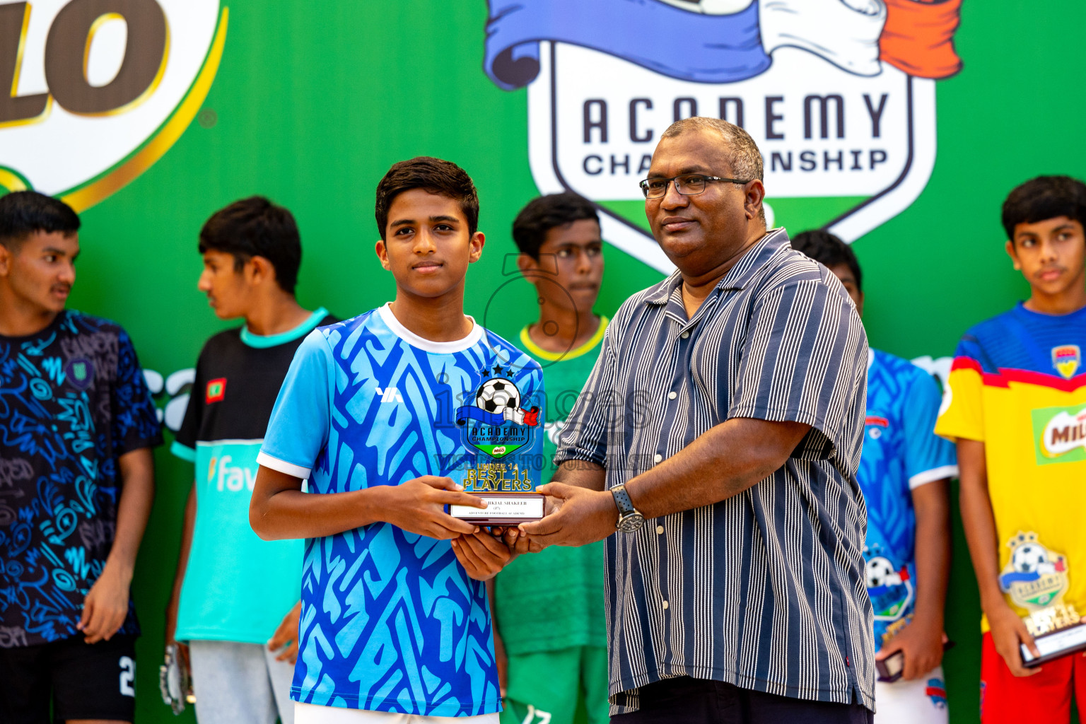 Day 4 of MILO Academy Championship 2024 (U-14) was held in Henveyru Stadium, Male', Maldives on Sunday, 3rd November 2024. Photos: Ismail Thoriq / Images.mv