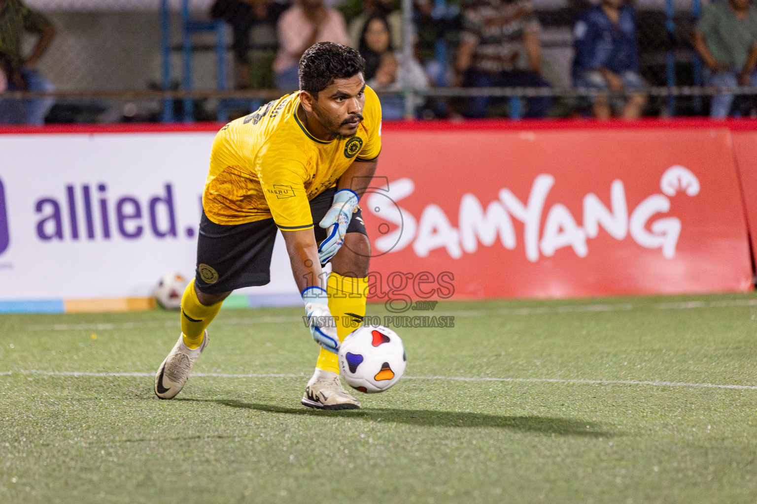 Prison Club vs Police Club in Club Maldives Cup 2024 held in Rehendi Futsal Ground, Hulhumale', Maldives on Saturday, 28th September 2024. Photos: Hassan Simah / images.mv